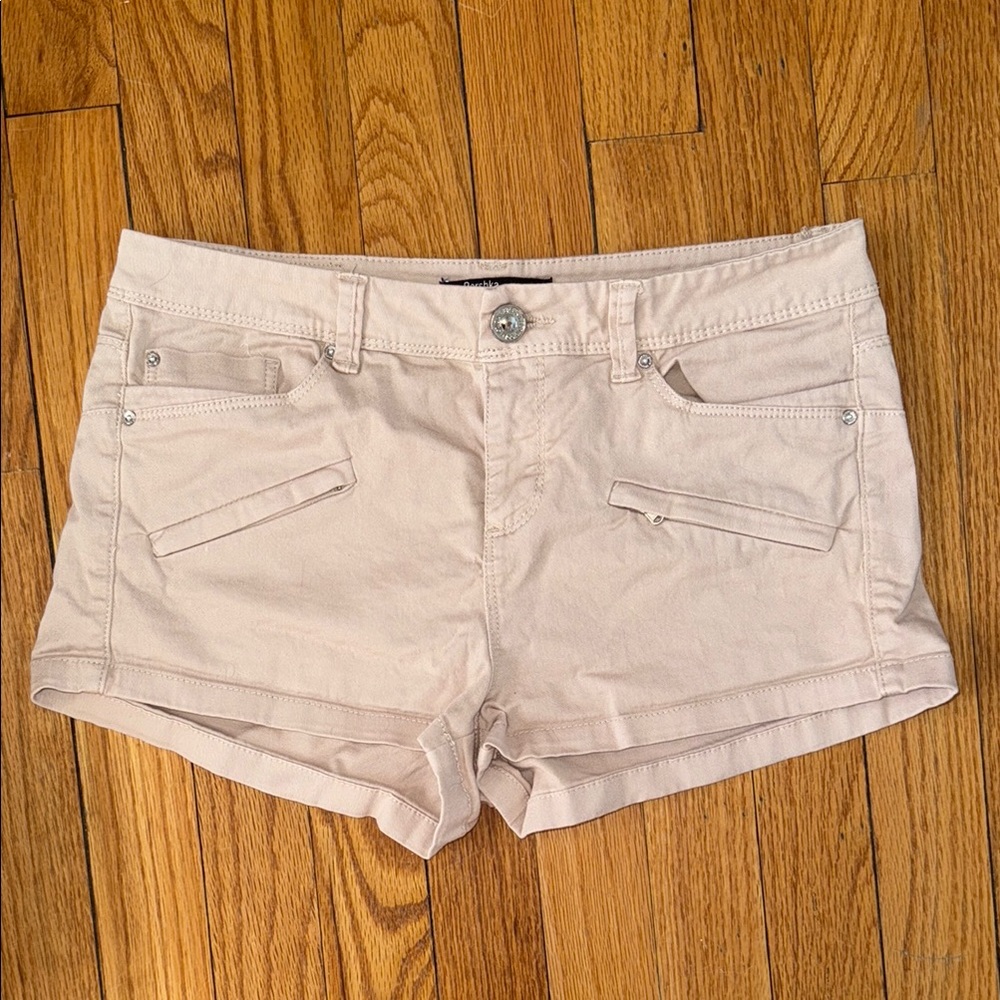 Bershka Beige Shorts (Purchased in Rome, Italy)
